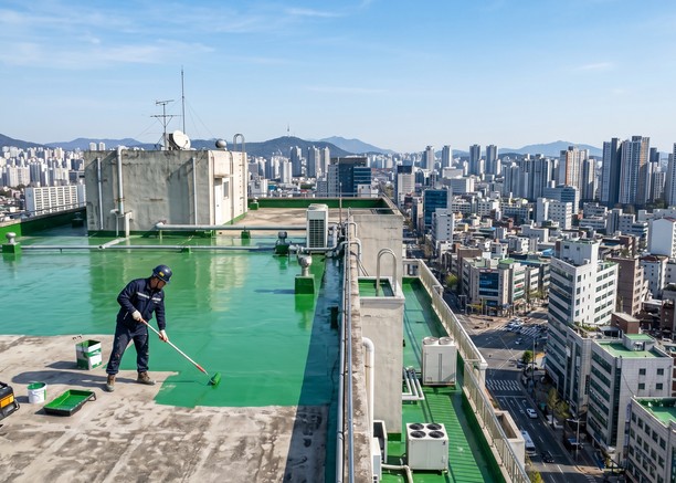 경기 군포시 옥상방수 전문 시공